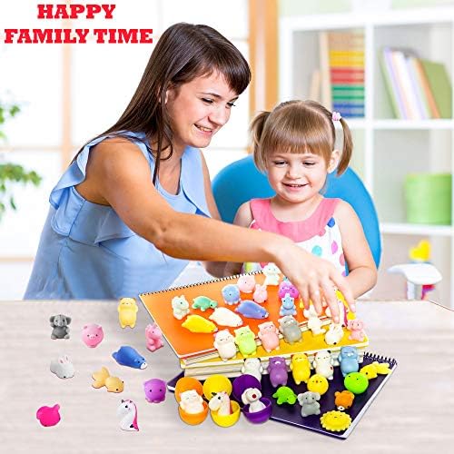 Claw Machine Prizes Toys Refill for Kids - 3X Surprise Eggs Easter Basket Stuffers, Easter Egg Fillers