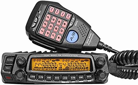AnyTone Dual Band Mobile Transceiver VHF/UHF Transmitter Vehicle Radio AT-5888UV
