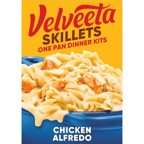 Velveeta Skillets One Pan Dinner Kit, Creamy Beef Stroganoff, 11.6 oz Box