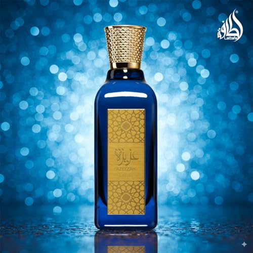 Lattafa Azeezah Eau de Parfum Spray for Women, 3.4 Ounce