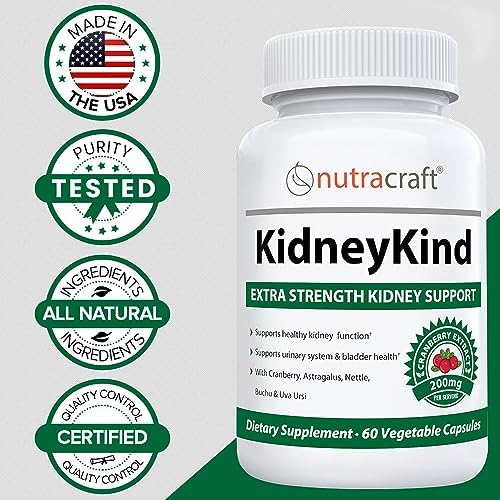 KidneyKind #1 Kidney Support and Detox Supplement | Kidney Cleanse for Bladder & Urinary Health | Buchu, Juniper, Uva Ursi, Cranberry