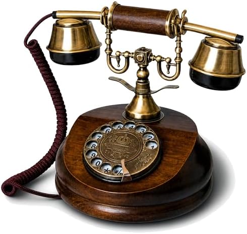 Opis Technology 1921 Cable Model C — A Real-Wood Candlestick Rotary Phone, Fully Working on Modern Home Phone Lines.