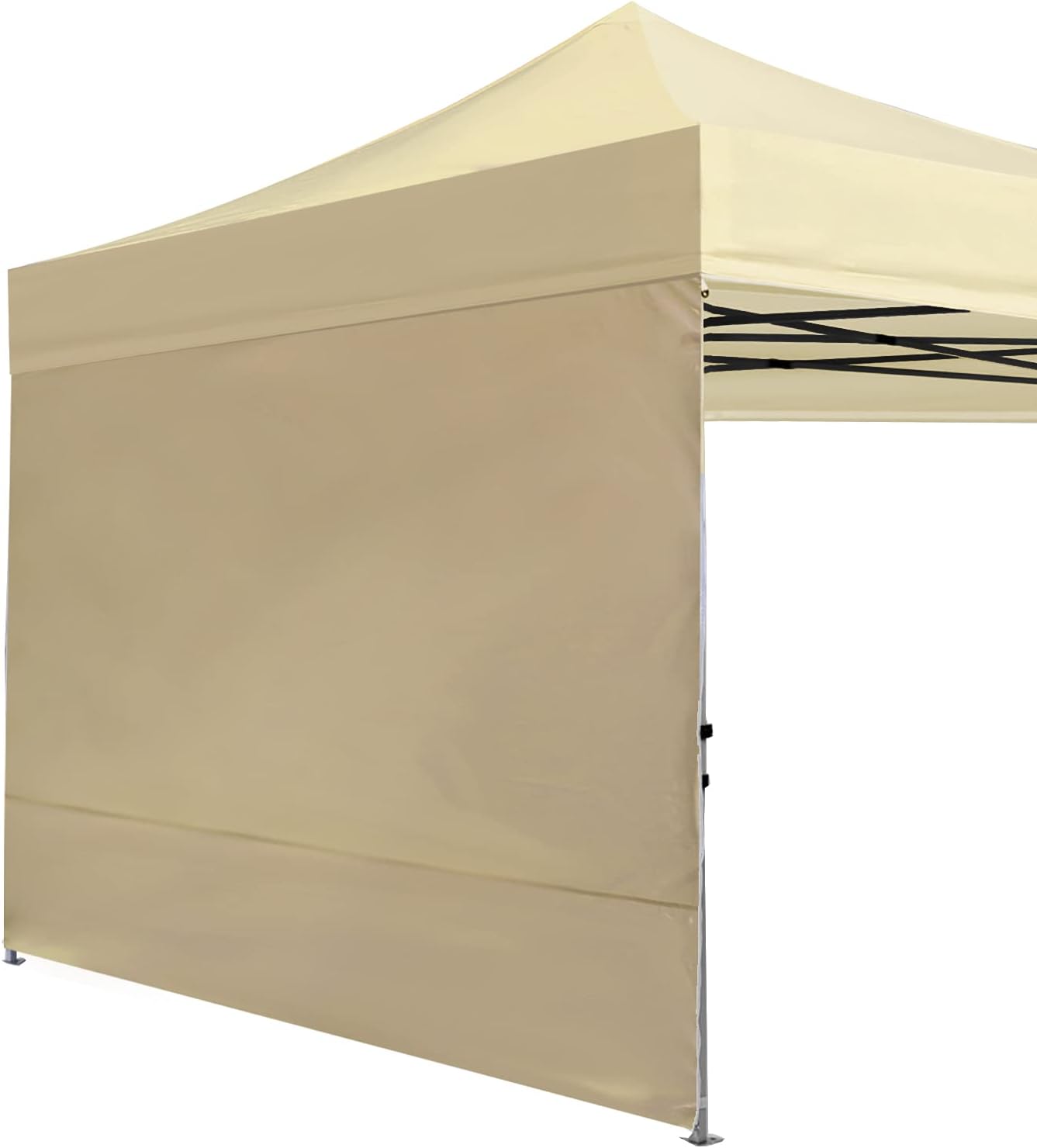 ABCCANOPY Instant Canopy SunWall 10x10 FT No Frame or Top, White