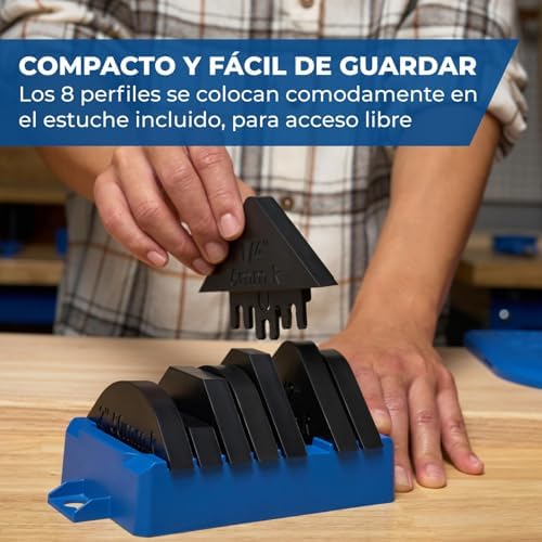 Kreg PRS1000 Corner Routing Guide Set - Corner Routing Guide - Use with Any Trim or Handheld Router