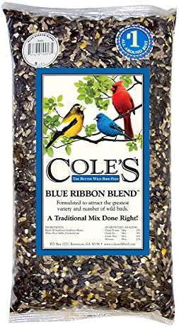 Cole's BR05 Blue Ribbon Blend Bird Seed, 5-Pound