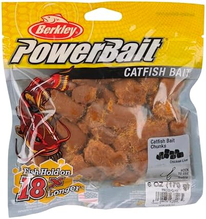 Berkley PowerBait Catfish Bait Chunks Fishing Dough Bait