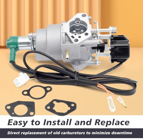 Inverter Generator Carburetor Compatible with Harbor Freight Predator 9500 Watt Surper Quiet Generator Model 57080 and 59188