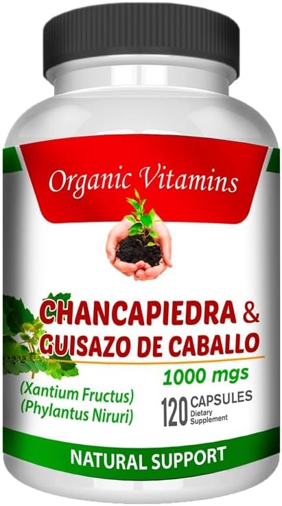 Guisazo de Caballo and Chancapiedra by Life Naturals 120 caps chanca Piedra Pure