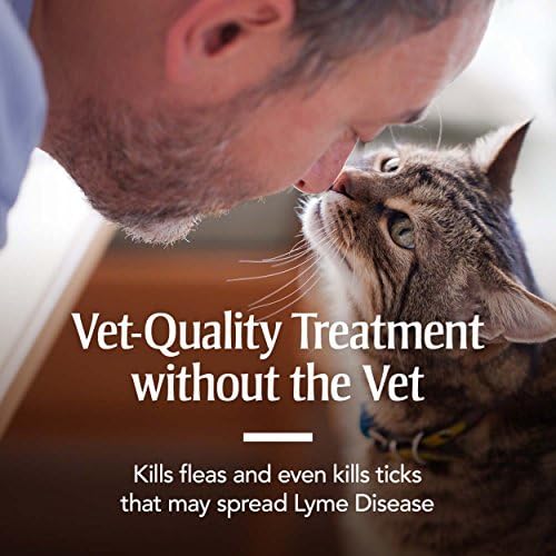 PetArmor for Cats, Flea & Tick Treatment for Cats (Over 1.5 Pounds), Includes 3 Month Supply of Topical Flea Treatments