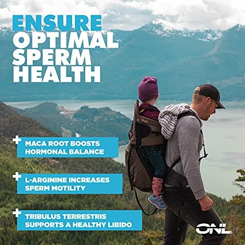 ONL Conquer Semen Volume Booster & Male Fertility Supplements, 60 Ct