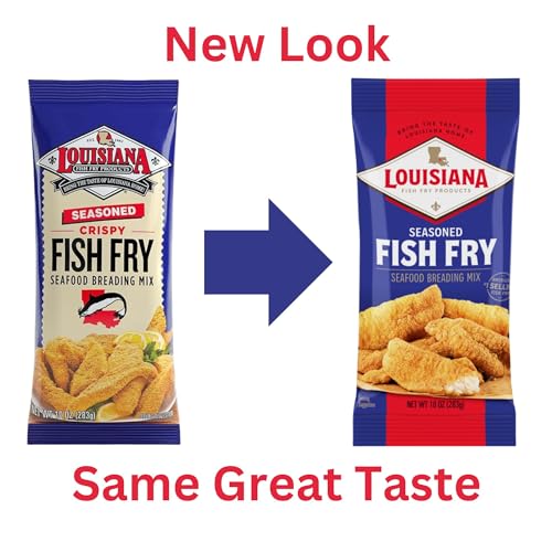 Louisiana Fish Fry Seafood Breading Variety - Pack of 4