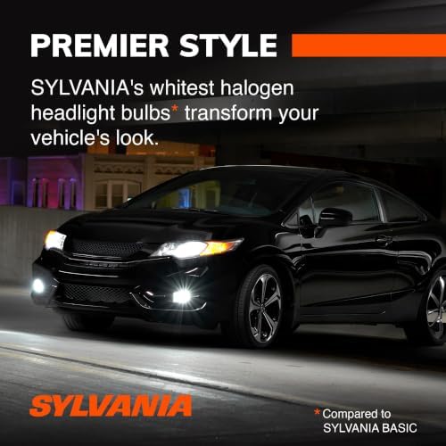 SYLVANIA - 9005 (HB3) SilverStar zXe GOLD High Performance Halogen Headlight Bulb - Bright White Light Output, Best HID Alternative