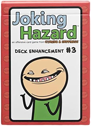Joking Hazard Deck Enhancement #1 - Expansion Pack for Fun Party Games by Cyanide & Happiness, 100 New Hilarious Comic Cards | Perfect for Game Night