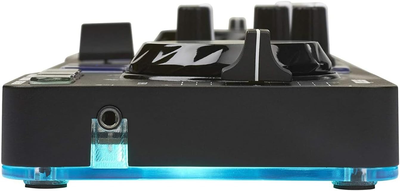 Hercules DJ Starter Kit | Starlight USB DJ Controller with Serato DJ Lite Software, 15-Watt Monitor Speakers