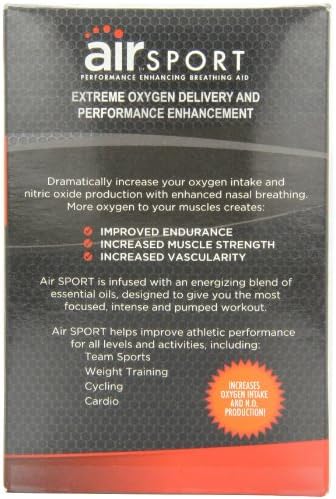 Air Sport Extreme Oxygen - Performance Enhancing Breathing Aid, 12 Count