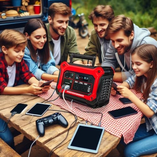 NEW! FITS PREDATOR 350 Power Station, 350 Running Watt, 294 Wh Capacity - 700 starting Watts, Pure Sine Wave, Powers 6 Devices at Once