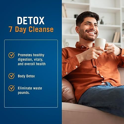Century Systems The Cleaner Detox, Powerful 7-Day Complete Internal Cleansing Formula for Men, Support Digestive Health, 52 Vegetarian Capsules