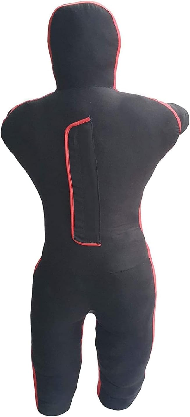MMA Grappling Punching Dummy for Kids Combat Sports BJJ jiu Jitsu Judo Karate Taekwondo Wrestling Buddies Tackling and Boxing Dummies (47" / 4 Feet) - UNFILLED