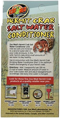 Zoo Med Hermit Crab Salt Water Conditioner