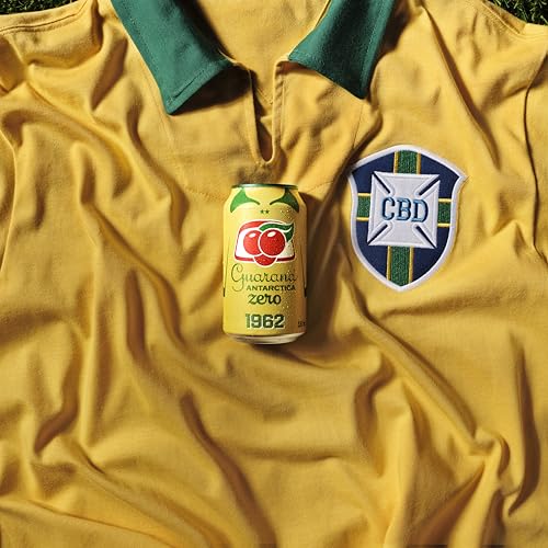 Guaraná Antarctica Zero, The Brazilian Original Guaraná Soda, Zero Sugar, 11.83 fl oz (Pack of 12) - Packaging May Vary