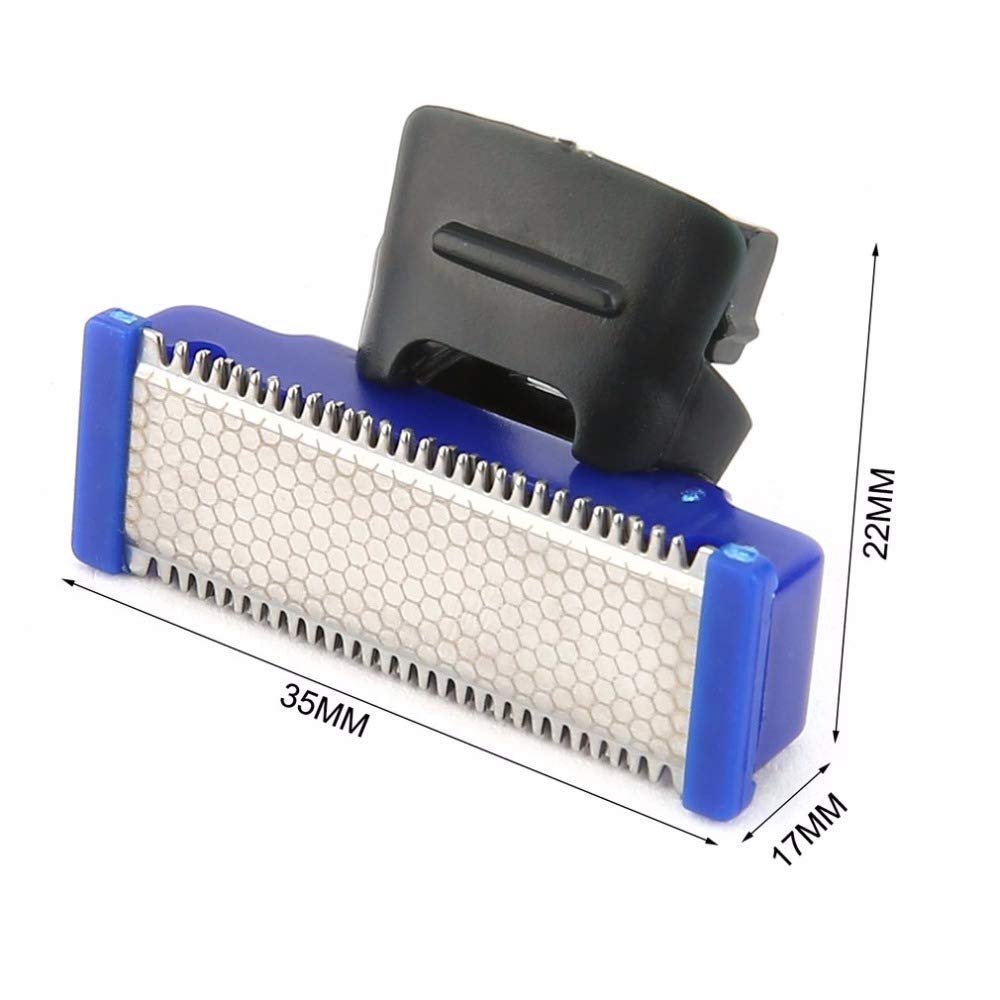 Replacement Heads for Electric Shaver Cleaning Trimmer Head Solo Trimmer Replacement Cutter Head Hybrid Razors Blades（Pack of 4)