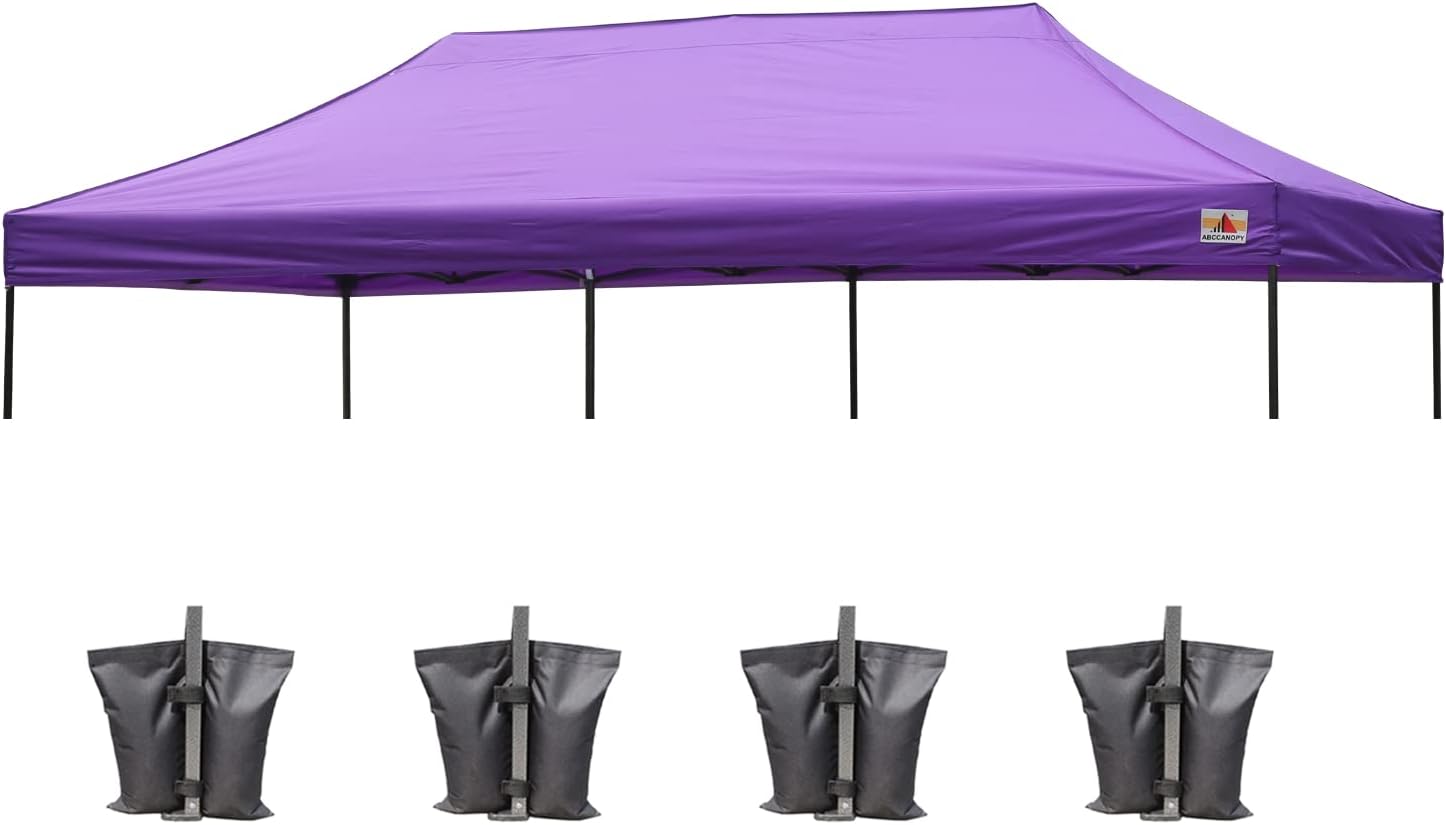 ABCCANOPY Replacement Canopy Top for Pop Up Canopy Tent 10x10 White