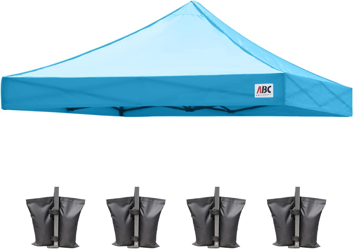 ABCCANOPY Replacement Canopy Top for Pop Up Canopy Tent 10x10 White