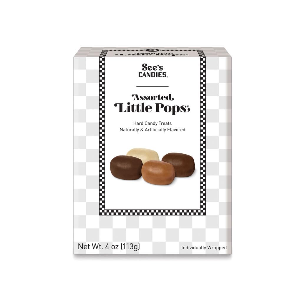 See's Candies 4 oz Little Pops (Butterscotch)