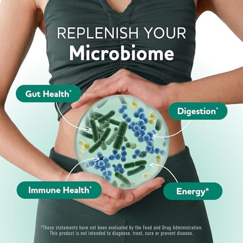 Prebiotics and Probiotics, 50 Billion CFU, 16 Probiotic Strains & Inulin | With Prebiotic Fiber, Delayed Release Capsules, Gut Health Support, Prebiotics and Probiotics for Women & Men, 60 Capsules