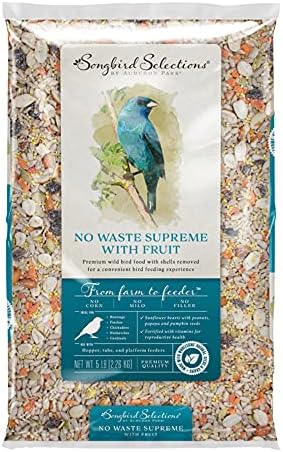 Global Harvest Foods+Songbird+Selections+Chickadee+and+Nuthatch+Bird+Seed+Sunflower+Hearts+5+lb+-+Case+of%3a+1%3b
