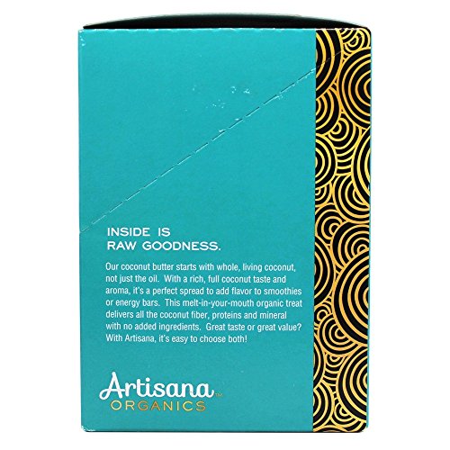 Artisana Organic Coconut Butter Squeeze Packs 10 Count, 1.06 OZ