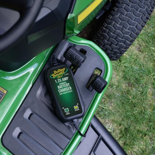 Battery Tender Plus 12V - 1.25 AMP Battery Charger and Maintainer - 022-0185G-DL-WH
