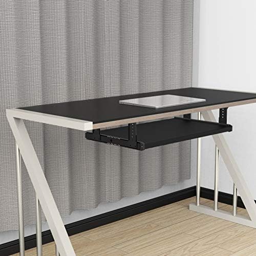 FRMSAET Heavy Duty Metal 14 inches Drawer Slides Cabinet Hardware - Black