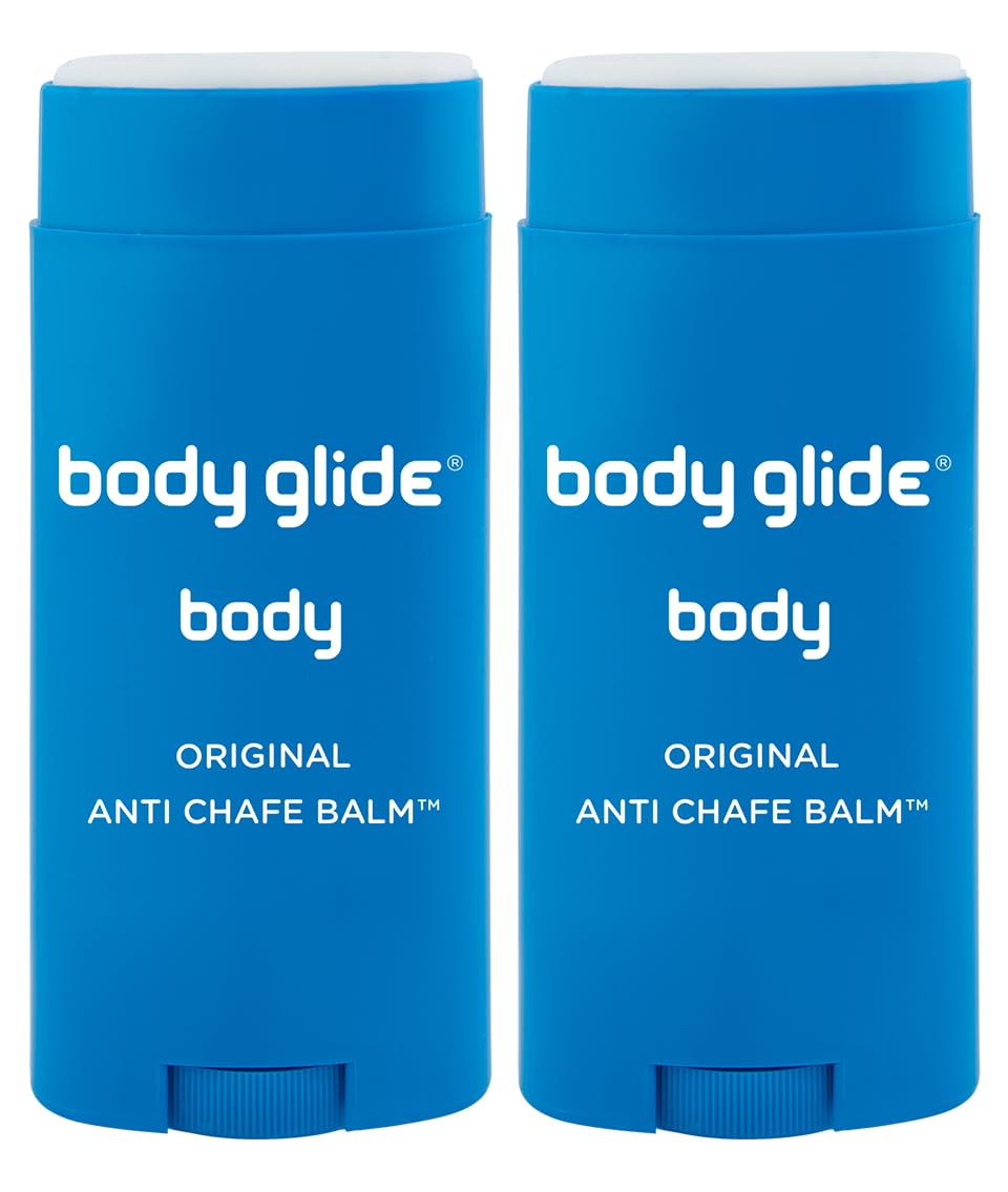 Body Glide Original Anti Chafe Balm | No Chafing Stick | Prevent Arm, Chest, Butt, Thigh, Ball Chafing & Irritation | Trusted Skin Protection Since 1996 |1.5oz