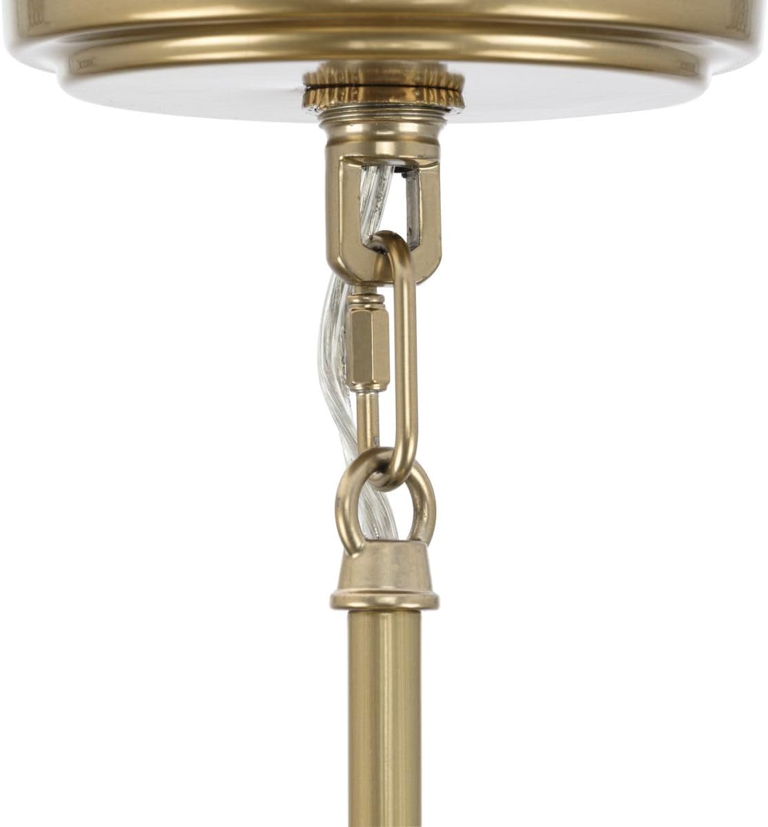 Progress Lighting Lusail 48 in. 13-Light Modern Organic Soft Gold Chandelier with Foundry Gold