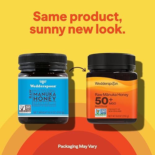 Wedderspoon Raw Manuka Honey 150+ MGO, 8.8 Oz