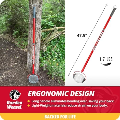 Garden Weasel Small Nut Gatherer Roller for Acorns Buckeyes Beech Nuts