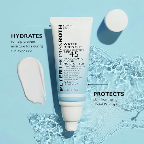 Peter Thomas Roth | Water Drench® Broad Spectrum SPF 45 Hyaluronic Cloud Moisturizer