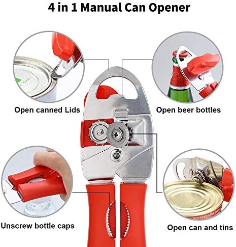 Can Opener Manual 4 in 1