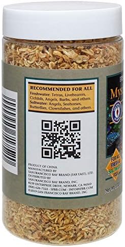 San Francisco Bay Brand Freeze-Dried Mysis Shrimp - Premium Fish Food for Live Fish, Shrimp Food
