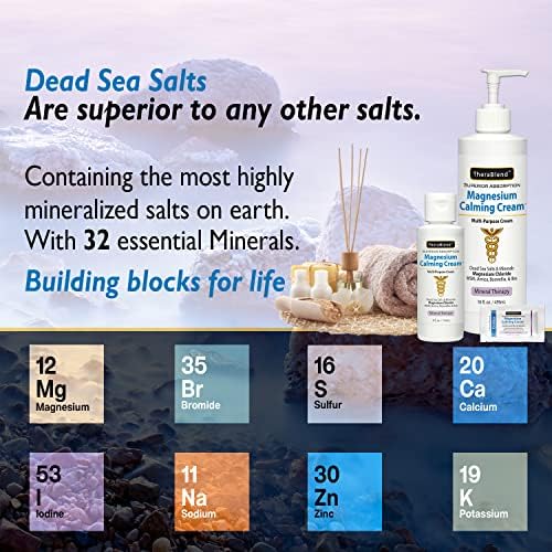 Magnesium Calming Cream 8 oz