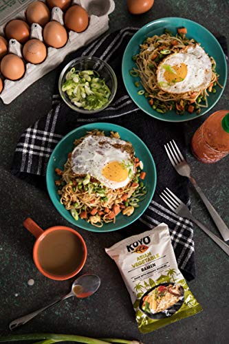 Koyo Ramen Soup, Buckwheat Shoyu, Made With Organic Noodles, No MSG, No Preservatives, Vegan, 2.1 Ounce (Pack of 12)