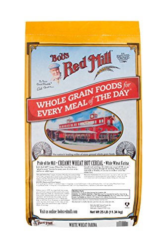 Bob's Red Mill Creamy Wheat Farina Hot Cereal, 25 Pound