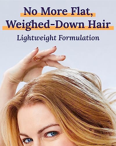 Keranique Volumizing Shampoo and Conditioner Set with Thickening Mousse - Keratin Enriched Volume Kit for Thinning, Fine, Damaged, Dry Hair - Color Safe, Sulfate Free, No Alcohol Formula for Women