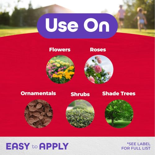 Bonide Systemic Insect Control, 16 oz Concentrate Long Lasting Insecticide for Outdoor Gardening, Makes 16 Gallons | Long Lasting Insecticide