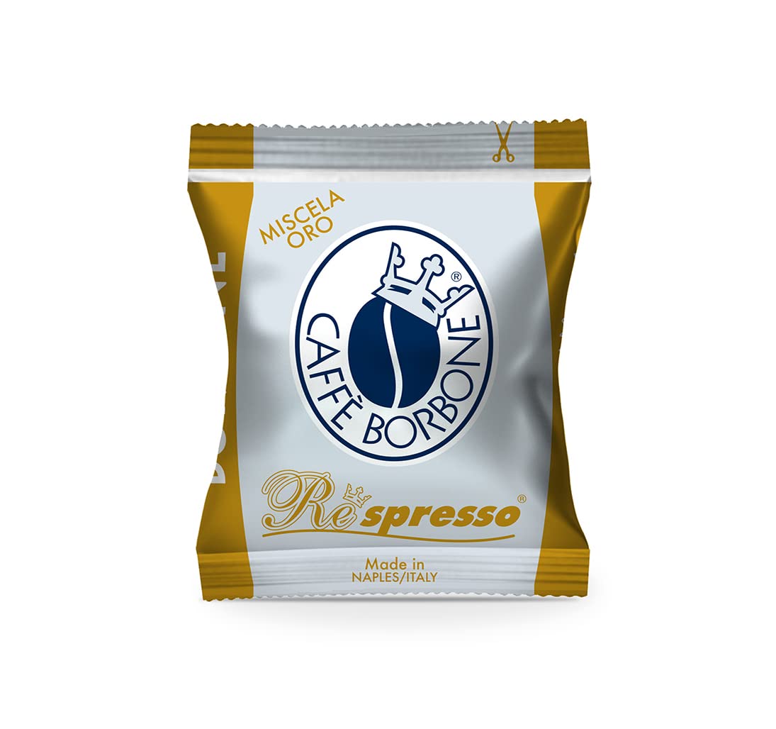Caffè Borbone Miscela Nera Espresso Pods Compatible with Nespresso Original Machines, Dark Roast Black Blend, 100 Count Espresso Coffee Pods