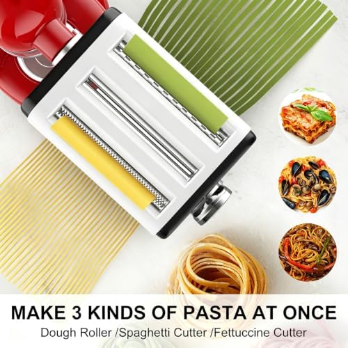 Pasta Maker Attachment for All Kitchenaid Mixers