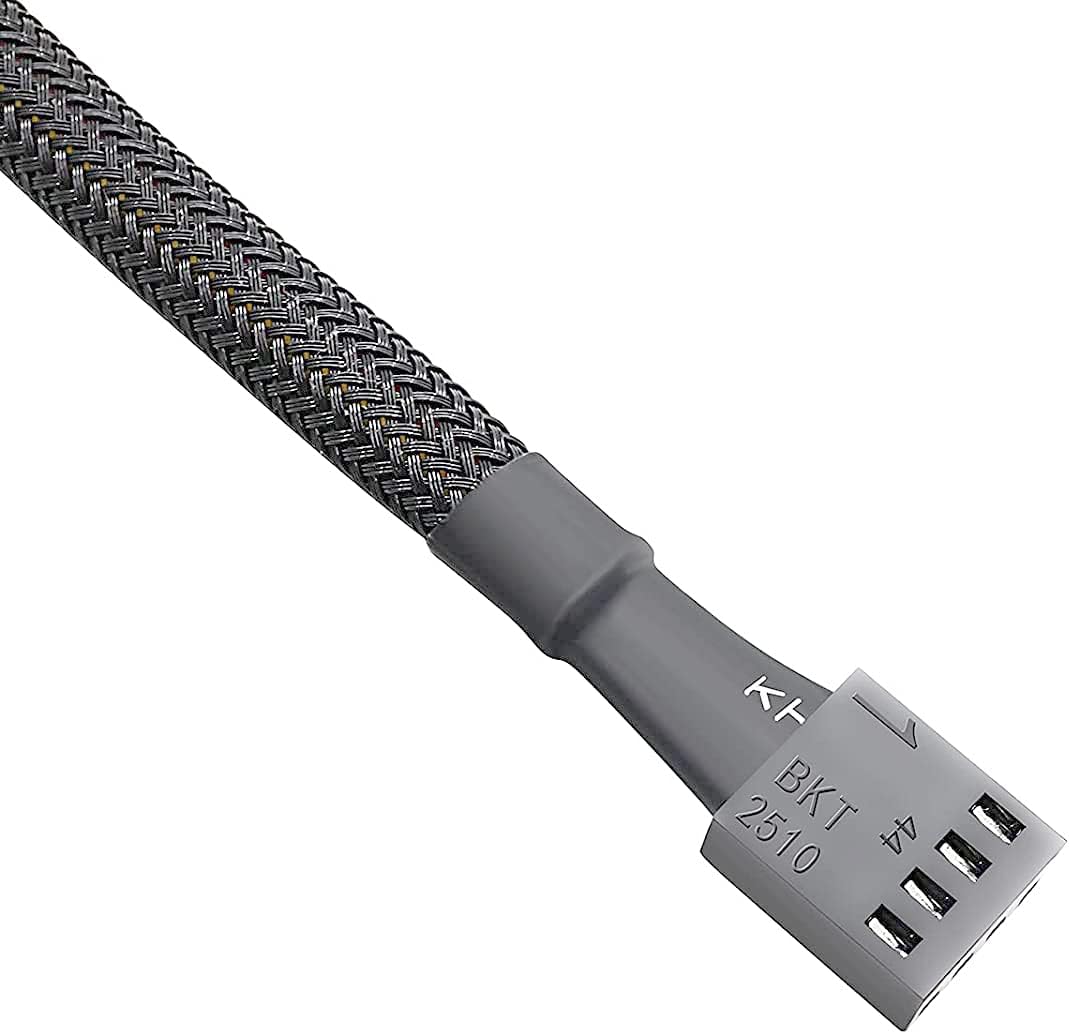 5 Pack 4-Pin PWM Fan Splitter Cable