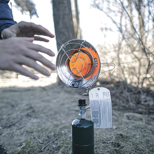 Mr. Heater MH15 Single Tank Top Outdoor Propane Heater, Silver