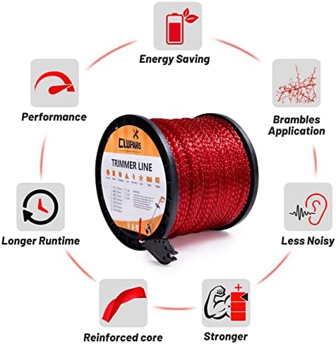 Cluparis 3-Pound String Trimmer Line .095-inch